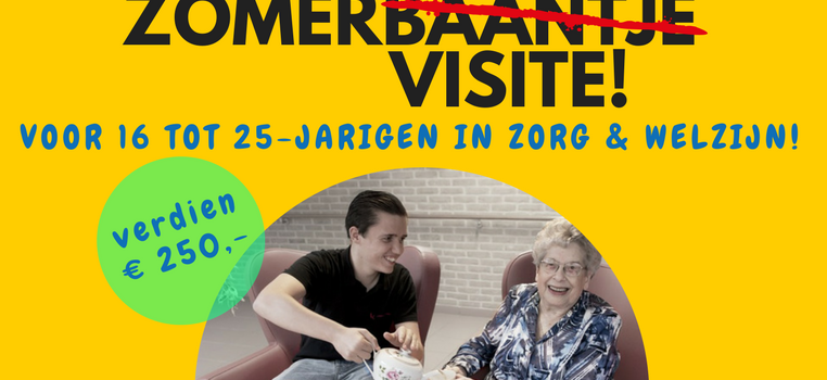 Studenten op Zomervisite als vakantiebaantje? Leuk en zinvol!