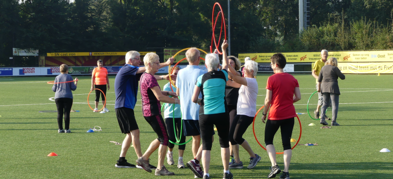 Bootcamp voor senioren; langer gezond zonder professionele begeleiding