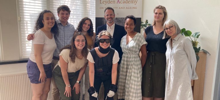 New Yorkse studenten bezoeken Leyden Academy